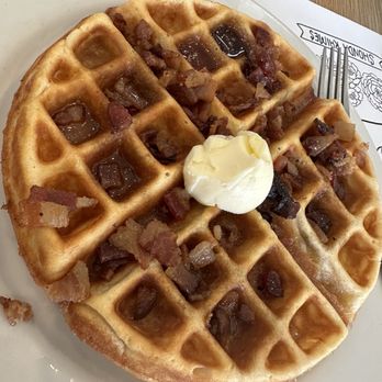 The Nest: A Brunch Joint - Bacon Waffle - Breakfast & Brunch Near Me - Bellflower, California The Nest: A Brunch Joint - Bacon Waffle - Breakfast & Brunch Near Me - Bellflower, California