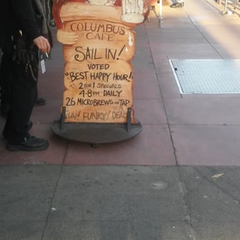 Columbus Cafe - Voted "Best Happy Hour" - Dive Bars Near Me - San Francisco, California
