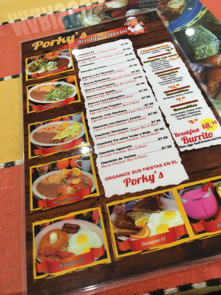 PORKY’S RESTAURANT MEXICAN FOOD Updated August 2024 35 Photos & 45