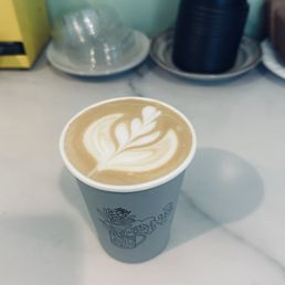 Bourbon vanilla latte