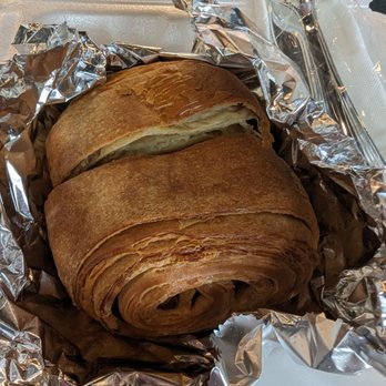 Cafe de Fleur - a croissant sandwich wrapped in aluminum foil - Coffee & Tea Near Me - Summerville, South Carolina