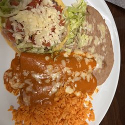 mi lindo cuernavaca - #7 - 2 enchiladas and chalupa