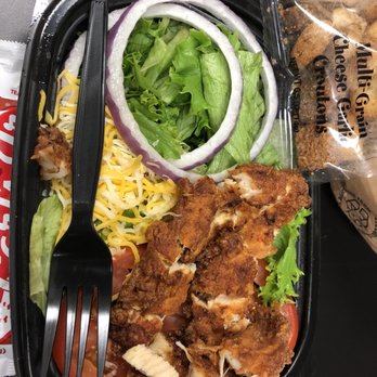 Carl's Jr - Tiny salad, overpriced at $12. - Fast Food Near Me - Fresno, California