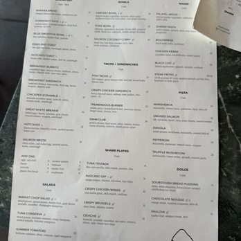 Great White - Menu - Cafes Near Me - Los Angeles, California Great White - Menu - Cafes Near Me - Los Angeles, California