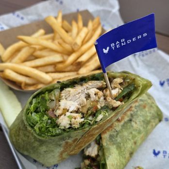 PopStroke - Mahi wrap - Mini Golf Near Me - Austin, Texas