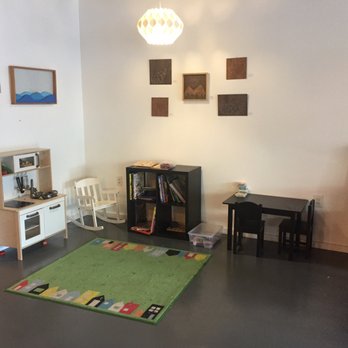 West Pecan Coffee + Beer - Either it's a kids area or for really short people! - Bars Near Me - Pflugerville, Texas