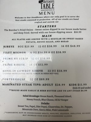 The Butcher's Table by null