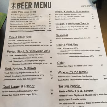 Three Sheets Craft Beer Bar - June menu - Beer Bar Near Me - Dublin, California Three Sheets Craft Beer Bar - June menu - Beer Bar Near Me - Dublin, California