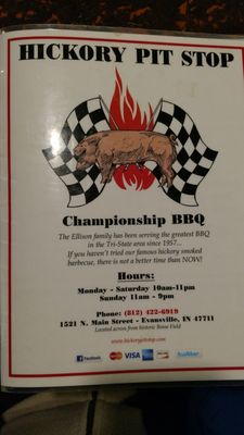 Hickory Pit Stop BBQ by null