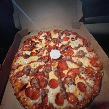 Mountain Mike's Pizza - Large pep and sausage - Pizza Near Me - Vacaville, California Mountain Mike's Pizza - Large pep and sausage - Pizza Near Me - Vacaville, California