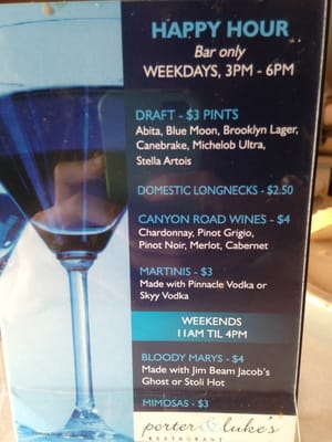 Menu photo 8 Porter & Luke's Metairie, LA Menu photo 8 Porter & Luke's Metairie, LA