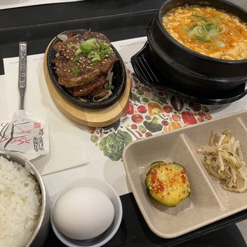 U Chun - 5 pieces of Kalbi :/ with tofu soup - Korean Near Me - Little Ferry, New Jersey U Chun - 5 pieces of Kalbi :/ with tofu soup - Korean Near Me - Little Ferry, New Jersey