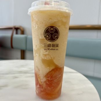 3Cat Handcrafted Beverage - Icy Grapefruit - Bubble Tea Near Me - San Gabriel, California 3Cat Handcrafted Beverage - Icy Grapefruit - Bubble Tea Near Me - San Gabriel, California