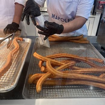 Napoles Churros - Packing it up for me - Desserts Near Me - Fresno, California