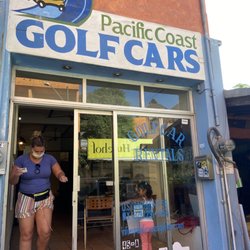 Pacific Coast Golf Cars - Front of the storefront