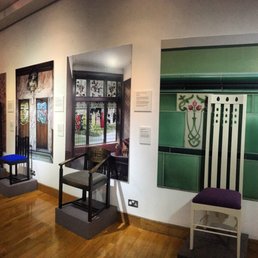Mackintosh chairs/display Mackintosh chairs/display
