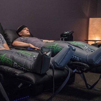 Clearwater Physical Therapy - RecoveryPump recovery boot lounge - Physical Therapy Near Me - Bozeman, Montana
