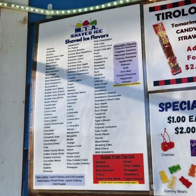 Menu photo 2 M T A Shaved Ice Garland, TX Menu photo 2 M T A Shaved Ice Garland, TX