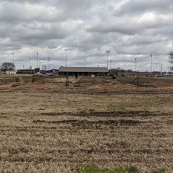 Owasso High School - Barns and cows, part of 4H program