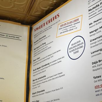 The Paris Creperie - Menu - Creperies Near Me - Brookline, Massachusetts The Paris Creperie - Menu - Creperies Near Me - Brookline, Massachusetts