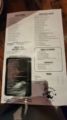 Menu photo 2 The Eagle - Pittsburgh Pittsburgh, PA Menu photo 2 The Eagle - Pittsburgh Pittsburgh, PA