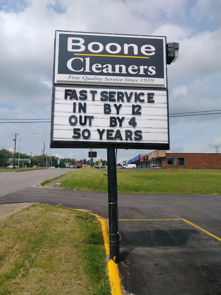 BOONE CLEANERS & LAUNDRY Updated October 2024 689 Knox Blvd