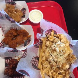 Boneless Wings and Loaded Fries Boneless Wings and Loaded Fries