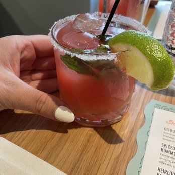 Salted Melon - Watermelon Margarita - Cocktail Bars Near Me - Charlotte, North Carolina