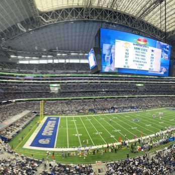 AT&T Stadium - View from C314, row 2 - Stadiums & Arenas Near Me - Arlington, Texas