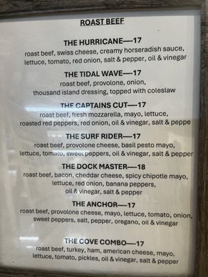 Menu photo 5 SeaSide Subs Deerfield Beach, FL Menu photo 5 SeaSide Subs Deerfield Beach, FL