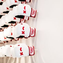 Rumble Boxing - Glove wall Marina Boxing