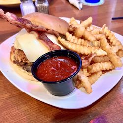 Callahan's West - The Smokehouse Steak Burger. Outstanding!