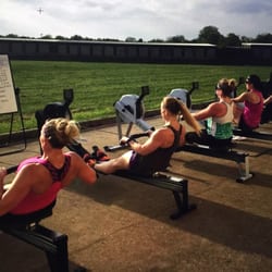 CrossFit Ammo - Ammo Rowing Class in action