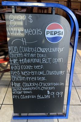 Menu photo 1 Oneta Station Diner Broken Arrow, OK