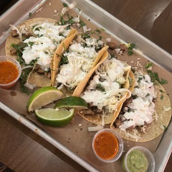 The Exchange Hall - Steak tacos from Tacos chilangos - Food Court Near Me - Dallas, Texas The Exchange Hall - Steak tacos from Tacos chilangos - Food Court Near Me - Dallas, Texas