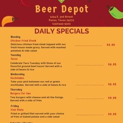 Beer Depot - Specials