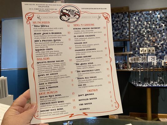Menu photo 6 Spliff's Gastropub Jacksonville, FL
