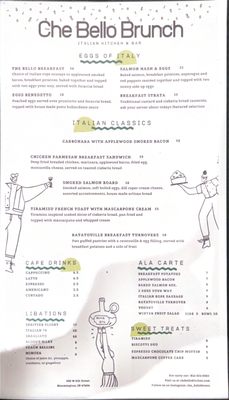 Menu photo 3 Che Bello Kitchen Bloomington, IN