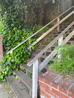 Santa Monica Stairs by null