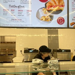 Safeway - We love the breakfast croissant sandwiches here, only $5.99. Nice service from Darlene. Thank you. 3.3.23