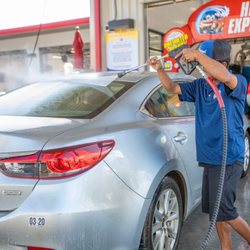 Lex Brodie's Hilo Express Car Wash - Before entering our tunnel wash system, your vehicle is pressure washed to take off bugs & grime.