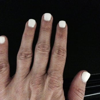 Vogue Nails & Day Spa - NexGen nails pearl white - Nail Salons Near Me - Jenks, Oklahoma