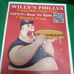 Willys phillys - Located in Vallero Gas Station