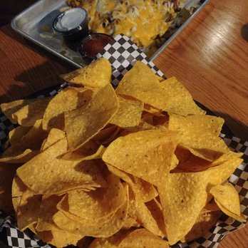 Hooligans Eastside Grill - Nacho. I asked for them to seperate chips - American Near Me - Webster, New York