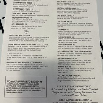 Bellas Cafe on Main Street - MENU - Cafes Near Me - Superior, Arizona