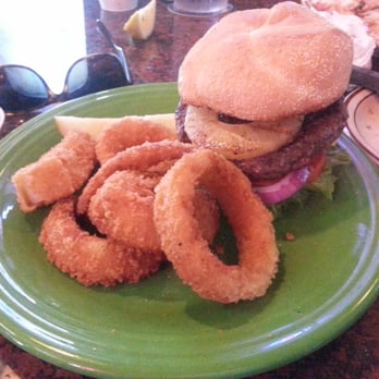 Billy's Long Bar - The Jamaican Jerk burger. - Bars Near Me - Albuquerque, New Mexico