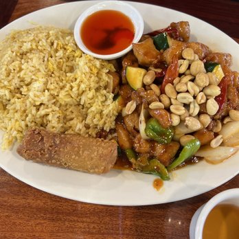 Home Taste - Kung pao combination plate - Chinese Near Me - Eden Prairie, Minnesota Home Taste - Kung pao combination plate - Chinese Near Me - Eden Prairie, Minnesota