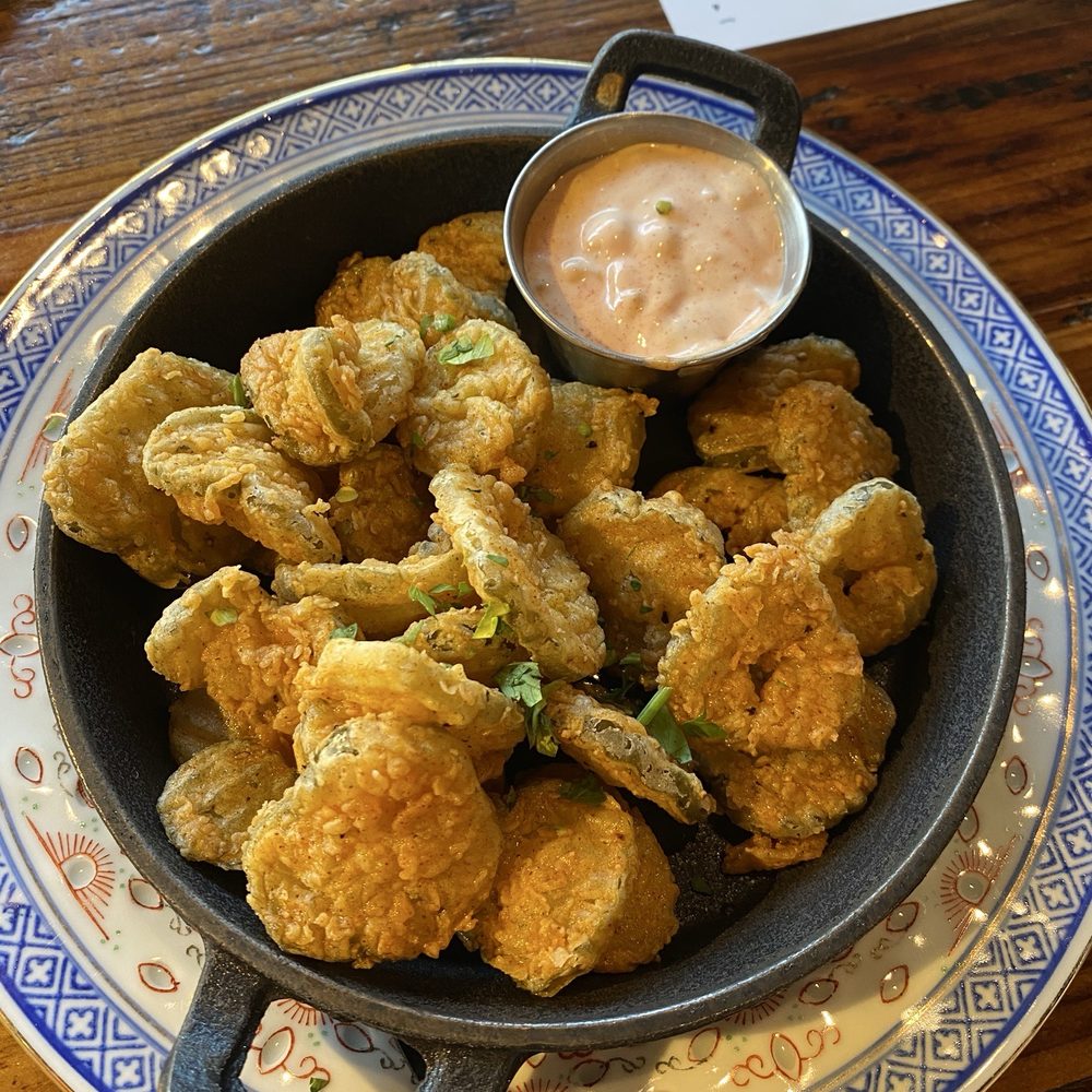Kitchen and Rail - Fried pickles !! - Bars Near Me - Eagan, Minnesota Kitchen and Rail - Fried pickles !! - Bars Near Me - Eagan, Minnesota