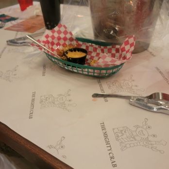 The Mighty Crab - Crab cakes but there gone - Seafood Near Me - Longview, Texas
