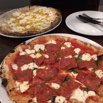 Pupatella - Mimosa and Diavola! - Pizza Near Me - Arlington, Virginia